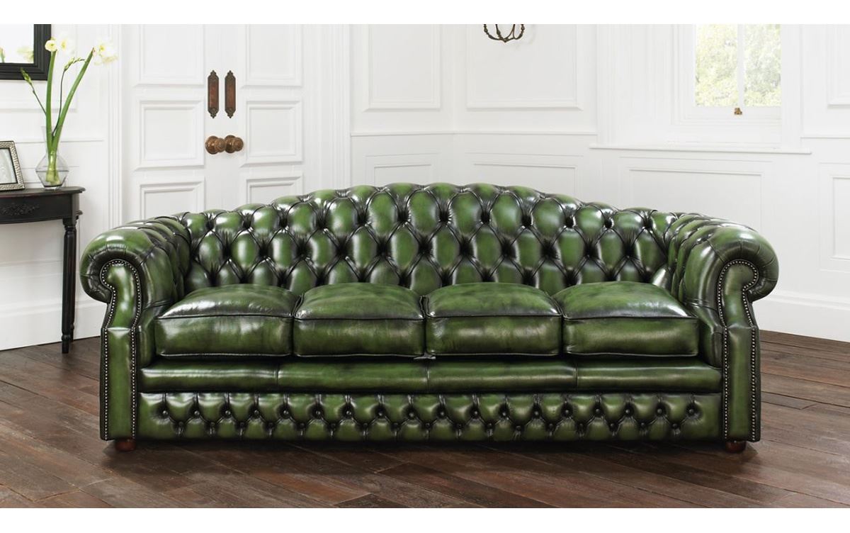 Зеленый диван G-Roland 3830
